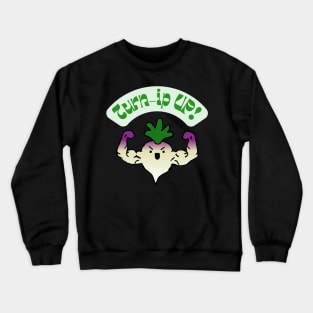 Turnip bodybuilding and fitness Crewneck Sweatshirt